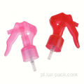 Zawór mini spust 24 410 PE Pink Pink Cała plastikowa kwadratowa dysza sprayer wyzwalacza